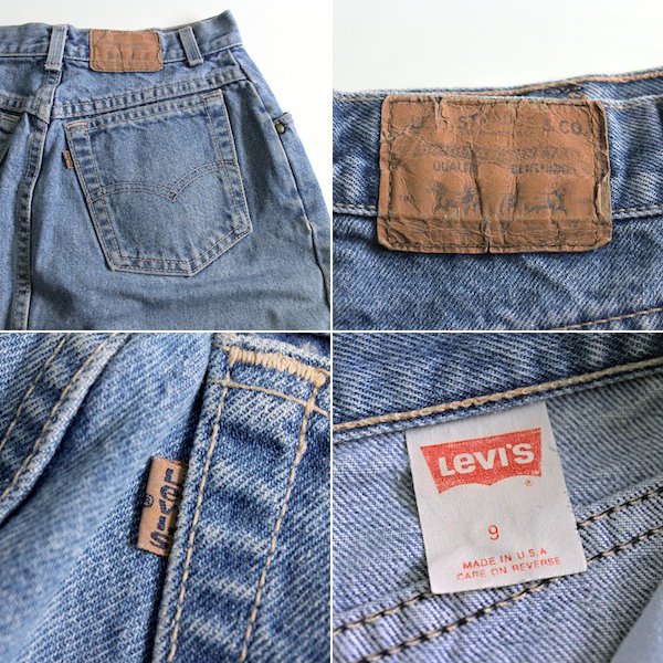 レディース] 90's USA製 リーバイス デニムスカート [Levis 