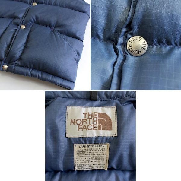 グッドカラー◎ビンテージ 70s THE NORTH FACE 程遠い ザノース