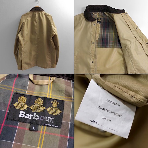 希少カラー 2000s Barbour bedale c38 美品 ビデイル ブリック 英国製