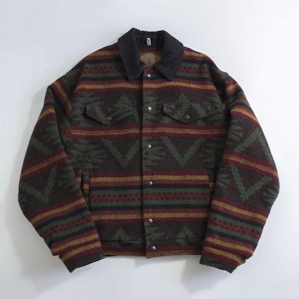 ~90年代 ウールリッチ WOOLRICH ネイティブ柄 ウールジャケット USA製 メンズM ヴィンテージ /eaa388555