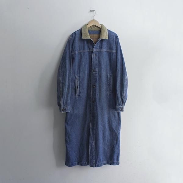 daisukecoat【希少!!】80s Levi's ヴィンテージ デニムダスターコート デカパッチ