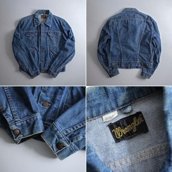 70's ヴィンテージ ラングラー デニムジャケット USA製 [Wrangler 