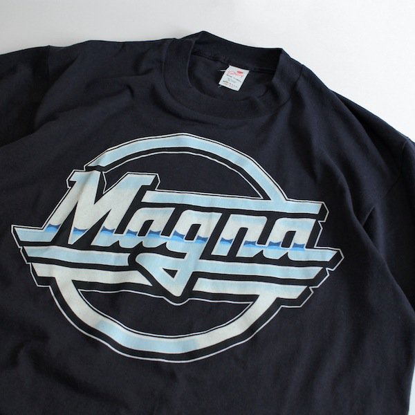 Vintage 90s MAGNA マグナ アドバタイジングTシャツ USA製