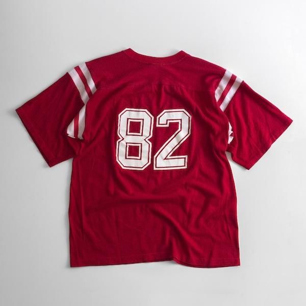 ディズニーヴィンテージフットボールネイビー七分袖TシャツXL 80 t-aud01y24n01y6550.jpg