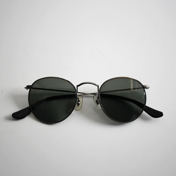 Ray Ban 90s B&L USA レディース向 ラウンドメタル ゴールド+secpp.com.br