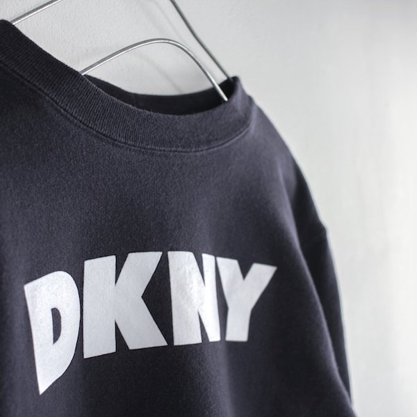 レディース] 90's DKNY ロゴスウェット ネイビー - レディース 渋谷 