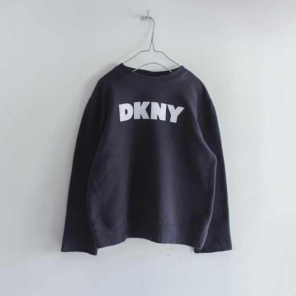 レディース] 90's DKNY ロゴスウェット ネイビー - レディース 渋谷