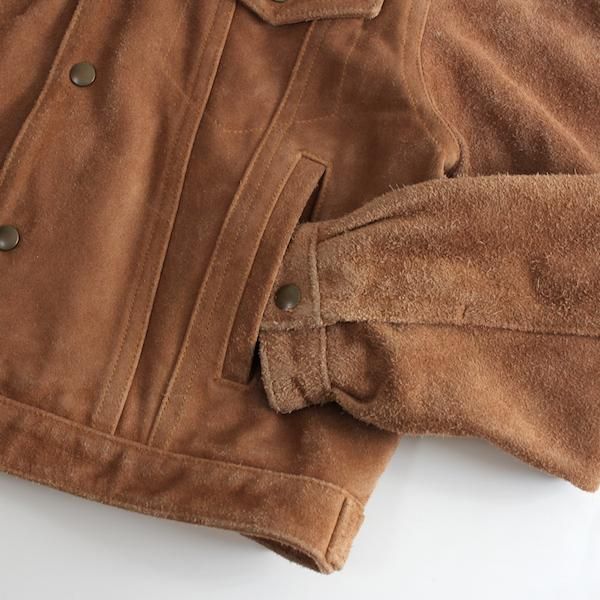 レディース] 90's GAP スウェードジャケット Gジャンタイプ