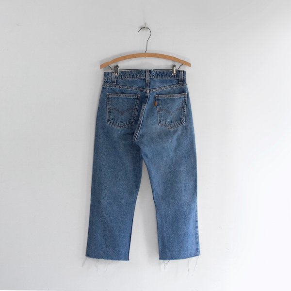 レディース 80 S Usa製 リーバイス 505 デニムパンツ 裾切りっぱなし W30 Levis レディース 渋谷古着屋 通販 Mericca Webストア