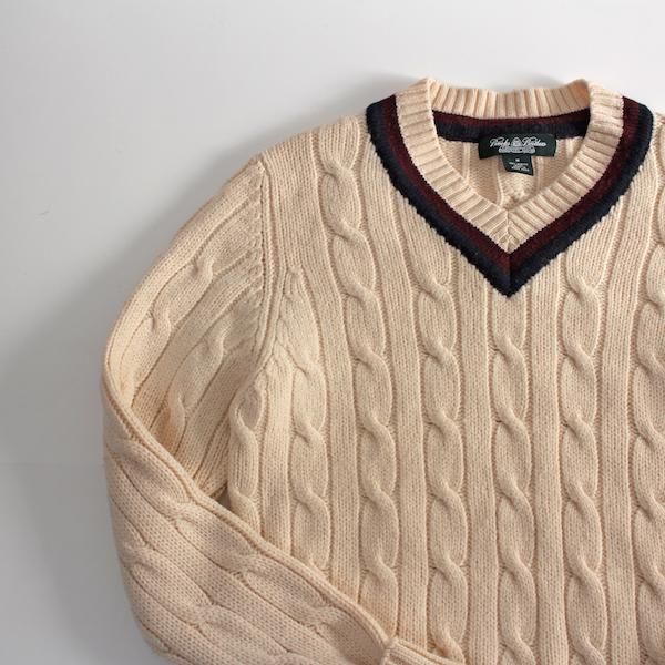 90's~ ブルックスブラザーズ チルデンニット ケーブル編み [Brooks Brothers] - レディース 渋谷古着屋 通販 mericca  Webストア