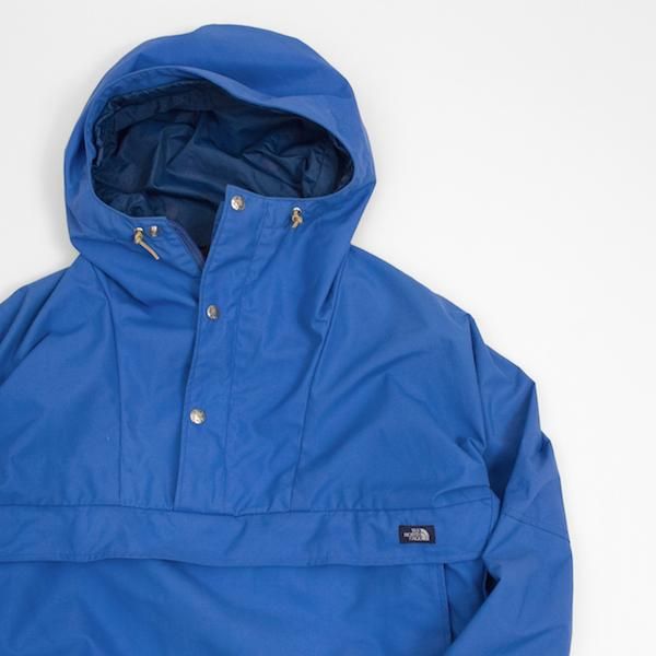 80's ヴィンテージ ノースフェイス ゴアテックス アノラックパーカー ブルー 茶タグ [THE NORTH FACE] - レディース 渋谷古着屋  通販 mericca Webストア