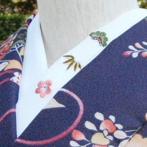 【himeryu様 リクエスト】 半襟　5点おまとめ　※新品 鶴亀 - 刺繍半襟 ひめ吉
