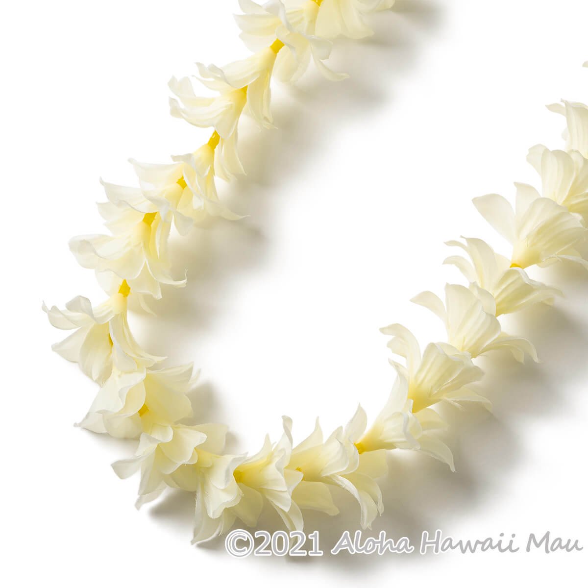 フラダンス レイ チューブローズロングレイ ホワイト Tuberose Long Lei/white ハワイアン雑貨Aloha Hawaii Mau