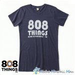 808THINGS  Tシャツ レディース 半袖 ネイビー