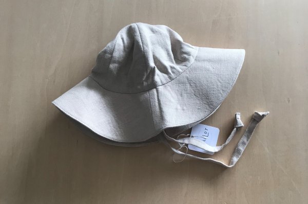 <img class='new_mark_img1' src='https://img.shop-pro.jp/img/new/icons16.gif' style='border:none;display:inline;margin:0px;padding:0px;width:auto;' />40%off Small Lot  LINEN SUN HAT | OATMEAL 