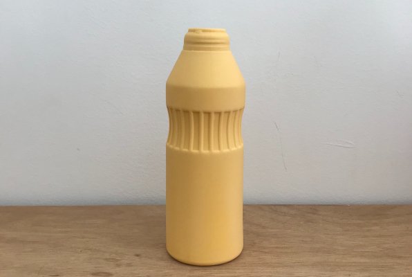 <img class='new_mark_img1' src='https://img.shop-pro.jp/img/new/icons14.gif' style='border:none;display:inline;margin:0px;padding:0px;width:auto;' />Foekje Fleur porcelain bottle vase #11 warm yellow