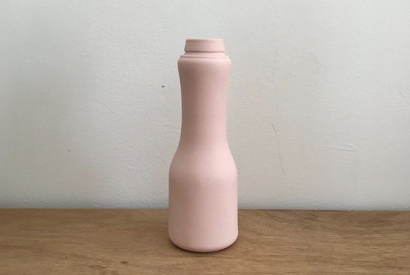 <img class='new_mark_img1' src='https://img.shop-pro.jp/img/new/icons14.gif' style='border:none;display:inline;margin:0px;padding:0px;width:auto;' />Foekje Fleur porcelain bottle vase #6 pink
