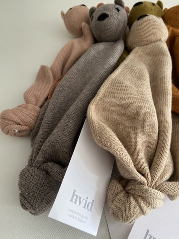 Hvid Knitwear Teddy Tokki 6color - kinu&kotta