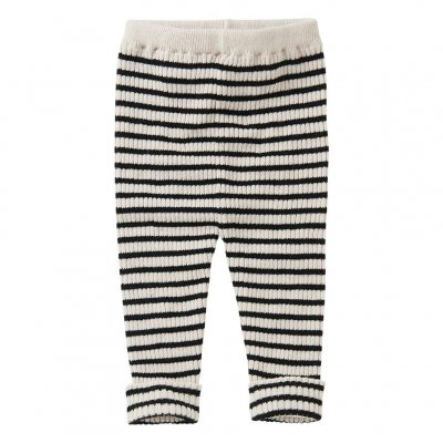 <img class='new_mark_img1' src='https://img.shop-pro.jp/img/new/icons16.gif' style='border:none;display:inline;margin:0px;padding:0px;width:auto;' />60%off MINGO 20AW Baby Rib Knit Pants stripes Black&white