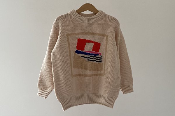 <img class='new_mark_img1' src='https://img.shop-pro.jp/img/new/icons14.gif' style='border:none;display:inline;margin:0px;padding:0px;width:auto;' />22AW Repose.AMS knit boxy sweater, soft sand