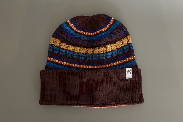 <img class='new_mark_img1' src='https://img.shop-pro.jp/img/new/icons14.gif' style='border:none;display:inline;margin:0px;padding:0px;width:auto;' />22AW Repose AMS knit hat, graphic jacquard