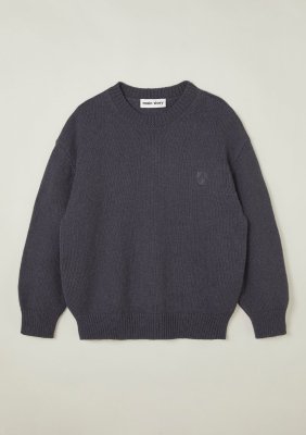 <img class='new_mark_img1' src='https://img.shop-pro.jp/img/new/icons14.gif' style='border:none;display:inline;margin:0px;padding:0px;width:auto;' />22AW Main Story Knitted Sweatshirt Blue BlacK
