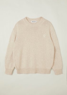 <img class='new_mark_img1' src='https://img.shop-pro.jp/img/new/icons14.gif' style='border:none;display:inline;margin:0px;padding:0px;width:auto;' />22AW Main Story Knitted Sweatshirt Cream