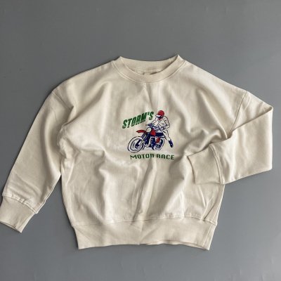 <img class='new_mark_img1' src='https://img.shop-pro.jp/img/new/icons14.gif' style='border:none;display:inline;margin:0px;padding:0px;width:auto;' />Summer&Storm LONG SLEEVE PULLOVER 
STORM'S MOTOR RACE