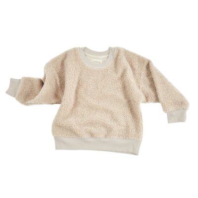 <img class='new_mark_img1' src='https://img.shop-pro.jp/img/new/icons16.gif' style='border:none;display:inline;margin:0px;padding:0px;width:auto;' />40%off 22AW Bacabuche Baby&Kids  Cozy Sherpa Pullover Natural