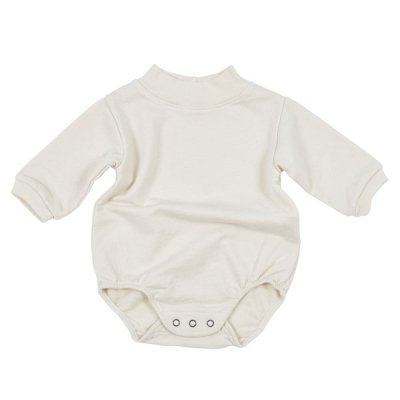 <img class='new_mark_img1' src='https://img.shop-pro.jp/img/new/icons16.gif' style='border:none;display:inline;margin:0px;padding:0px;width:auto;' />60%off 22AW  Bacabuche  Baby Bubble Terry Romper Natural
