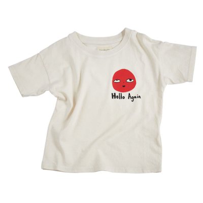 <img class='new_mark_img1' src='https://img.shop-pro.jp/img/new/icons14.gif' style='border:none;display:inline;margin:0px;padding:0px;width:auto;' />30%off Bacabuche Kids Relaxed Face Tee Natural
