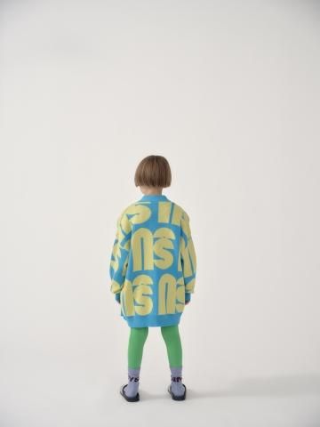 60%off 23SS Main Story Jacquard Cardigan Turquoise