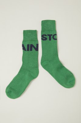<img class='new_mark_img1' src='https://img.shop-pro.jp/img/new/icons16.gif' style='border:none;display:inline;margin:0px;padding:0px;width:auto;' />50%off 23SS Main Story Socks/Green