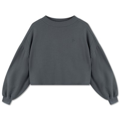 <img class='new_mark_img1' src='https://img.shop-pro.jp/img/new/icons14.gif' style='border:none;display:inline;margin:0px;padding:0px;width:auto;' />SS24 Repose.AMS crop heart sweater - charcoal