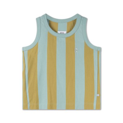 <img class='new_mark_img1' src='https://img.shop-pro.jp/img/new/icons14.gif' style='border:none;display:inline;margin:0px;padding:0px;width:auto;' />SS24 Repose.AMS singlet - golden reef block stripe