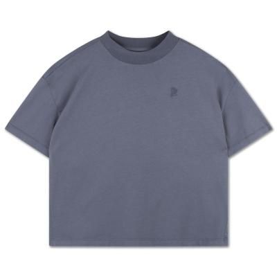 50%off SS24 Repose.AMS oversized boxy tee - nightshade blue