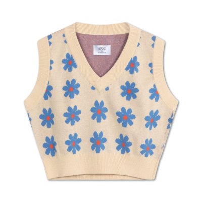<img class='new_mark_img1' src='https://img.shop-pro.jp/img/new/icons14.gif' style='border:none;display:inline;margin:0px;padding:0px;width:auto;' />AW24 Repose.AMS knit spencer - daisy