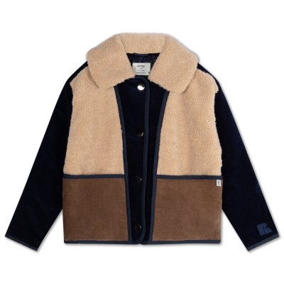 <img class='new_mark_img1' src='https://img.shop-pro.jp/img/new/icons14.gif' style='border:none;display:inline;margin:0px;padding:0px;width:auto;' />AW24 Repose.AMS teddy jacket - color block