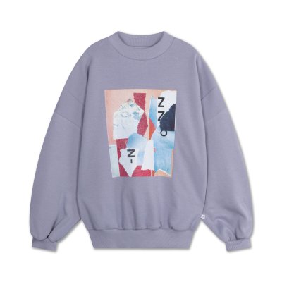 <img class='new_mark_img1' src='https://img.shop-pro.jp/img/new/icons14.gif' style='border:none;display:inline;margin:0px;padding:0px;width:auto;' />AW24 Repose.AMS crewneck sweater - silver grey
