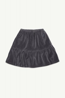 <img class='new_mark_img1' src='https://img.shop-pro.jp/img/new/icons14.gif' style='border:none;display:inline;margin:0px;padding:0px;width:auto;' />AW24 Main Story Frill Skirt / Asphalt Velour