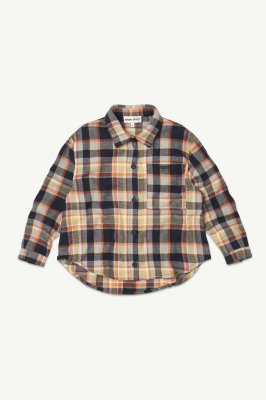 <img class='new_mark_img1' src='https://img.shop-pro.jp/img/new/icons14.gif' style='border:none;display:inline;margin:0px;padding:0px;width:auto;' />AW24 Main Story Shirt / Orange Multi Check