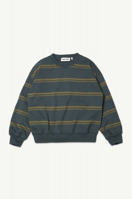 <img class='new_mark_img1' src='https://img.shop-pro.jp/img/new/icons14.gif' style='border:none;display:inline;margin:0px;padding:0px;width:auto;' />AW24 Main Story Bubble Sweatshirt / Dark Shadow Stripe Fleece