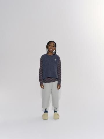 40%off AW24 Main Story Knit Vest - Dark Grey - KINUANDKOTTA