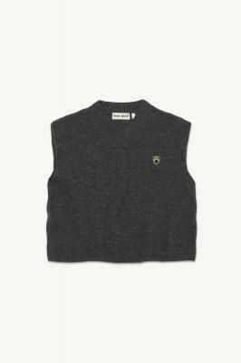 <img class='new_mark_img1' src='https://img.shop-pro.jp/img/new/icons14.gif' style='border:none;display:inline;margin:0px;padding:0px;width:auto;' />AW24 Main Story Knit Vest - Dark Grey