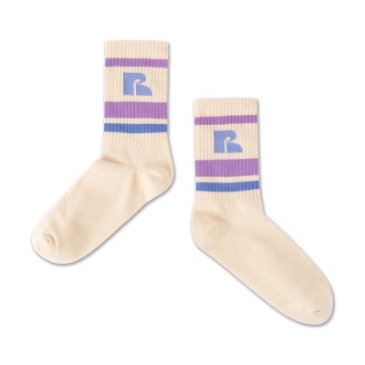 <img class='new_mark_img1' src='https://img.shop-pro.jp/img/new/icons14.gif' style='border:none;display:inline;margin:0px;padding:0px;width:auto;' />AW24 Repose.AMS sporty socks - BEIGE LOGO