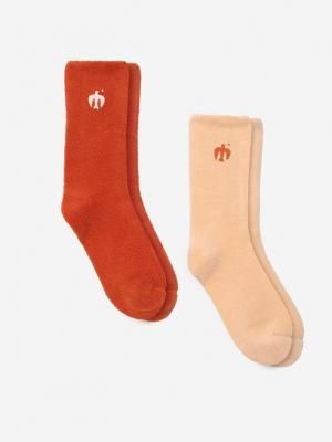 <img class='new_mark_img1' src='https://img.shop-pro.jp/img/new/icons14.gif' style='border:none;display:inline;margin:0px;padding:0px;width:auto;' />TRUE ARTIST Socks Pack nº01 - Persimmon Orange