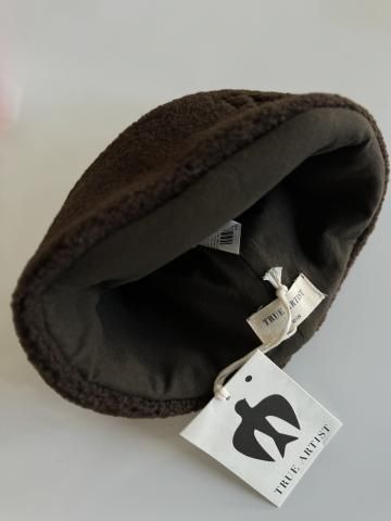 20%off TRUE ARTIST Hat nº02 - Walnut Brown - KINUANDKOTTA