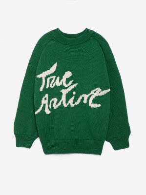 <img class='new_mark_img1' src='https://img.shop-pro.jp/img/new/icons14.gif' style='border:none;display:inline;margin:0px;padding:0px;width:auto;' />TRUE ARTIST Jumper nº02 - Artichoke Green