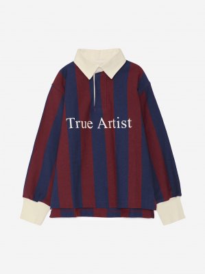 <img class='new_mark_img1' src='https://img.shop-pro.jp/img/new/icons14.gif' style='border:none;display:inline;margin:0px;padding:0px;width:auto;' />TRUE ARTIST Polo T-shirt nº01 - Lapis Blue