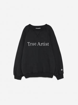 <img class='new_mark_img1' src='https://img.shop-pro.jp/img/new/icons14.gif' style='border:none;display:inline;margin:0px;padding:0px;width:auto;' />TRUE ARTIST Sweatshirt nº01 - Peat Black